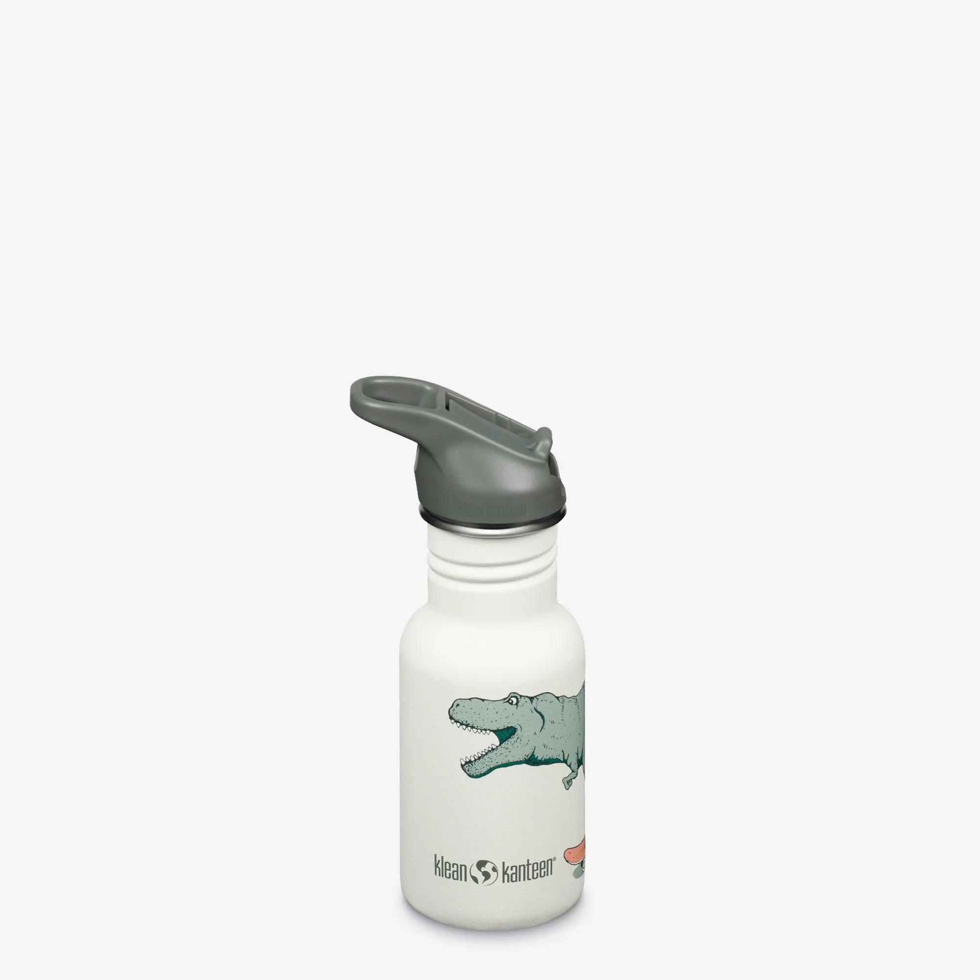 12 oz Classic Kid's Water Bottle with Flip Seal Sport Cap and Straw