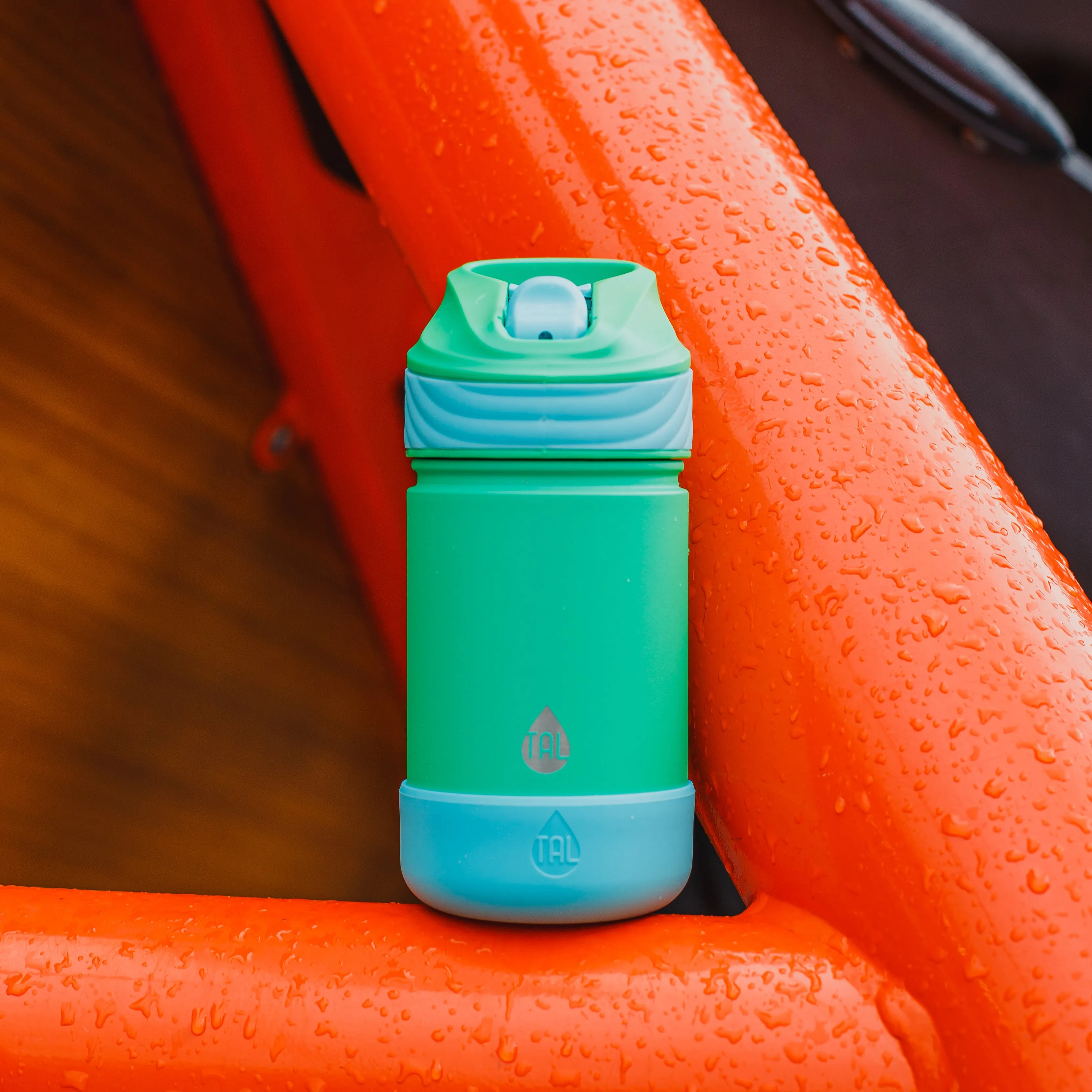 14oz Ranger Flip  green and blue (pack of 6)