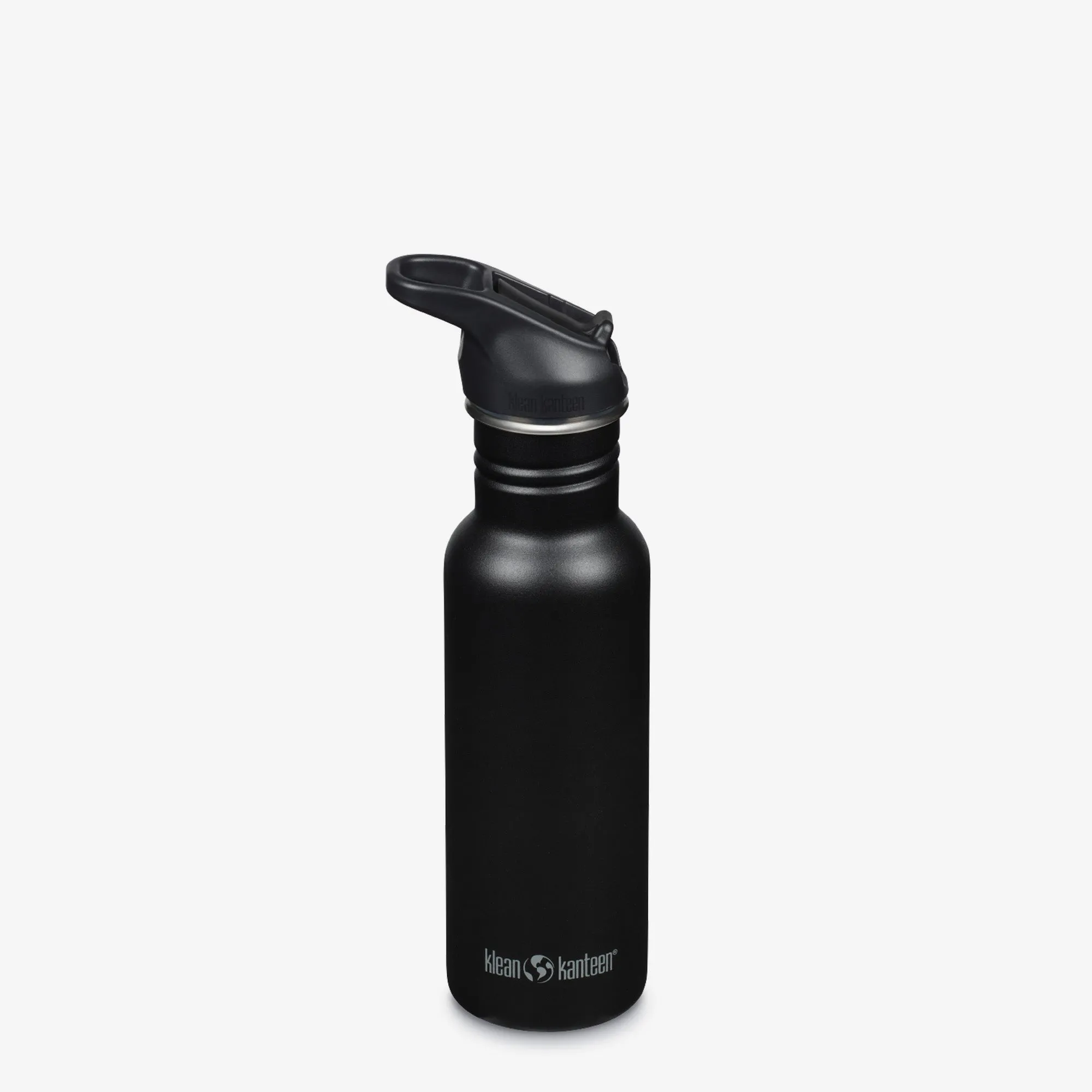18 oz Classic Water Bottle with Flip Seal Sport Cap and Straw