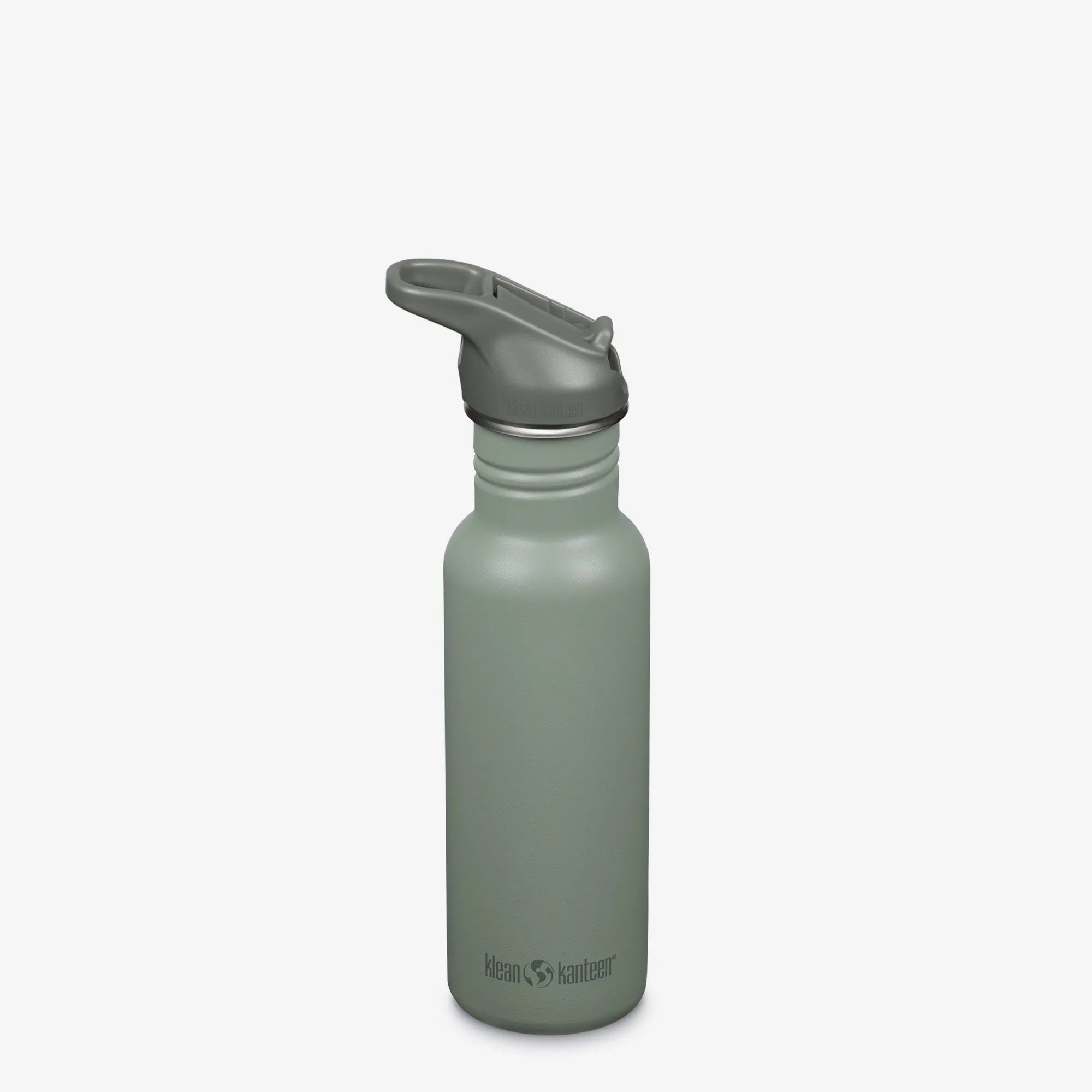 18 oz Classic Water Bottle with Flip Seal Sport Cap and Straw