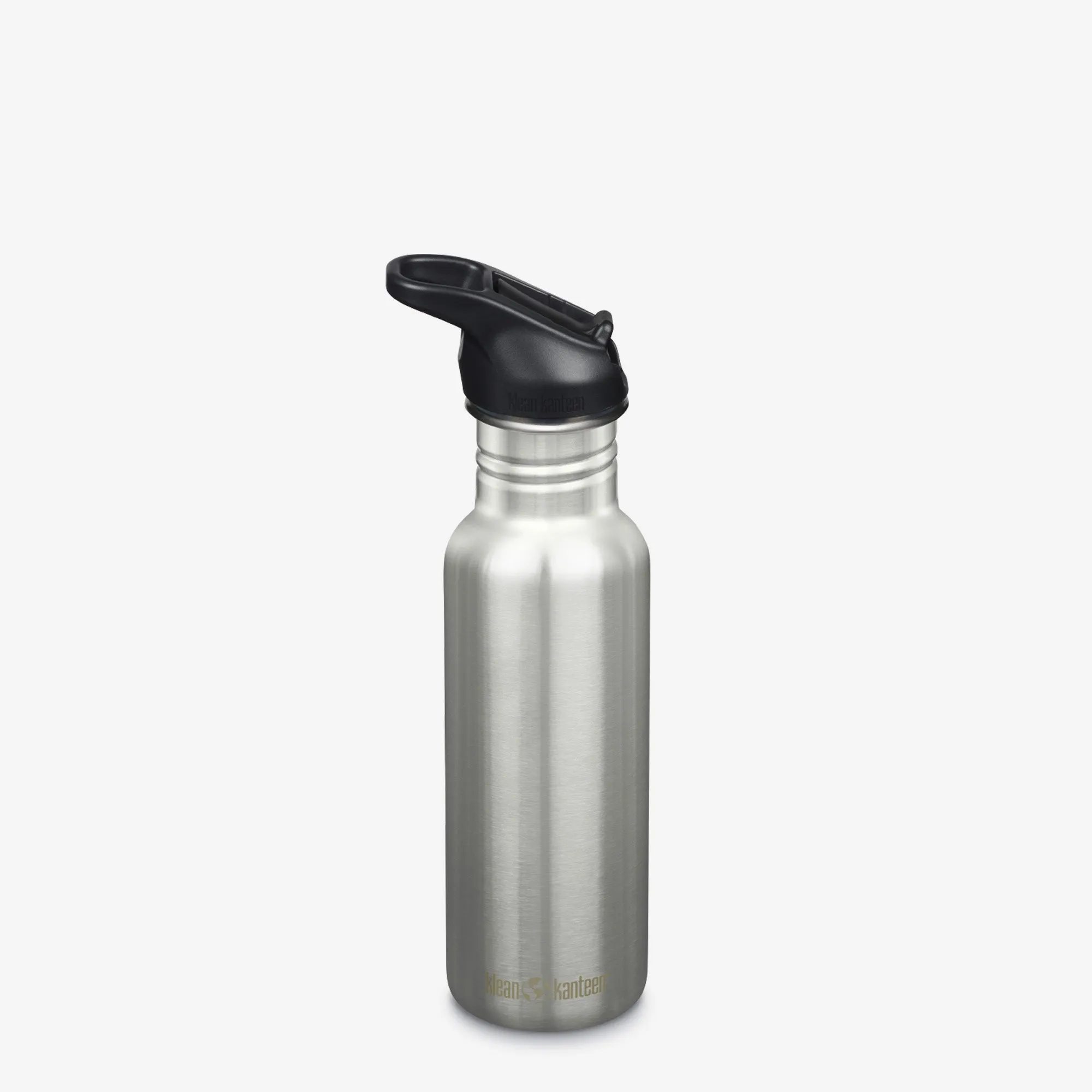 18 oz Classic Water Bottle with Flip Seal Sport Cap and Straw