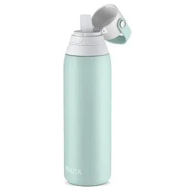 20oz Premium Double Wall Stainless Steel Insulated Filtered Water Bottle - Light Blue(See Description)