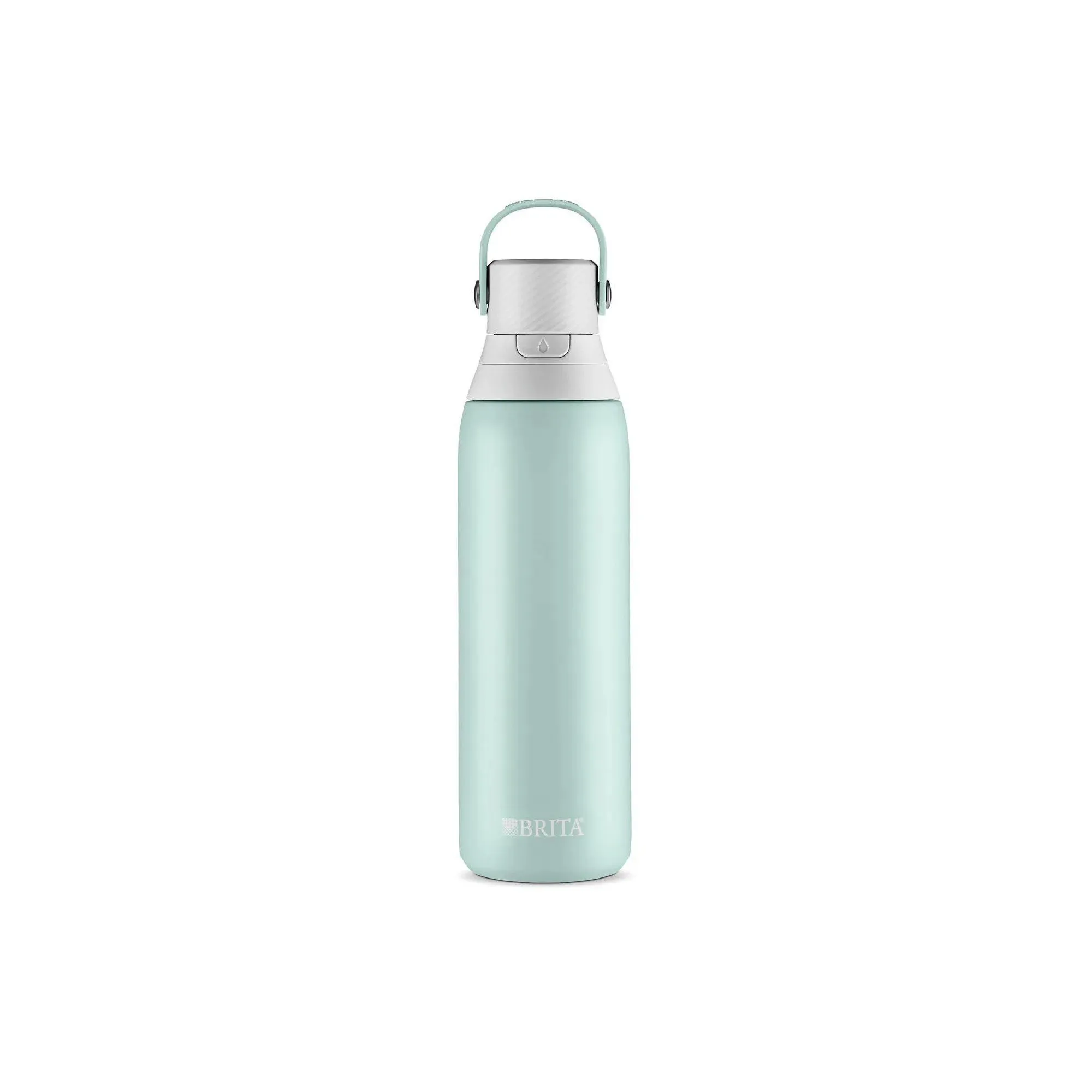 20oz Premium Double Wall Stainless Steel Insulated Filtered Water Bottle - Light Blue(See Description)