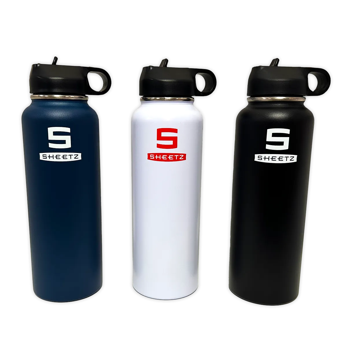 32 oz Insulated Stainless-Steel Printed Bottle Assortment Floor Display - 24 Pieces Per Retail Ready Display 88493