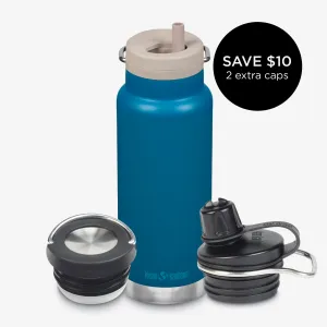 32 oz TKWide Insulated Water Bottle - Made To Do More Bundle