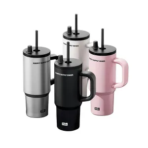 710ml STAR  Insulated Tumbler with Ceramic Coating – Leakproof, Portable, & Durable for Office and Travel