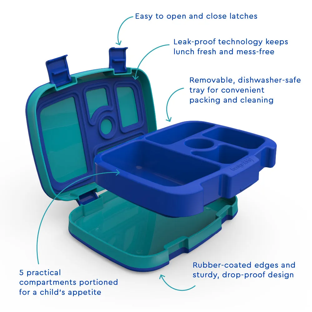 Bentgo Kids Prints Lunch Box & Water Bottle