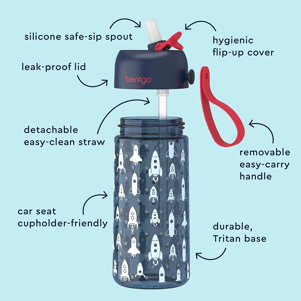 Bentgo Kids Prints Water Bottle (2-Pack)