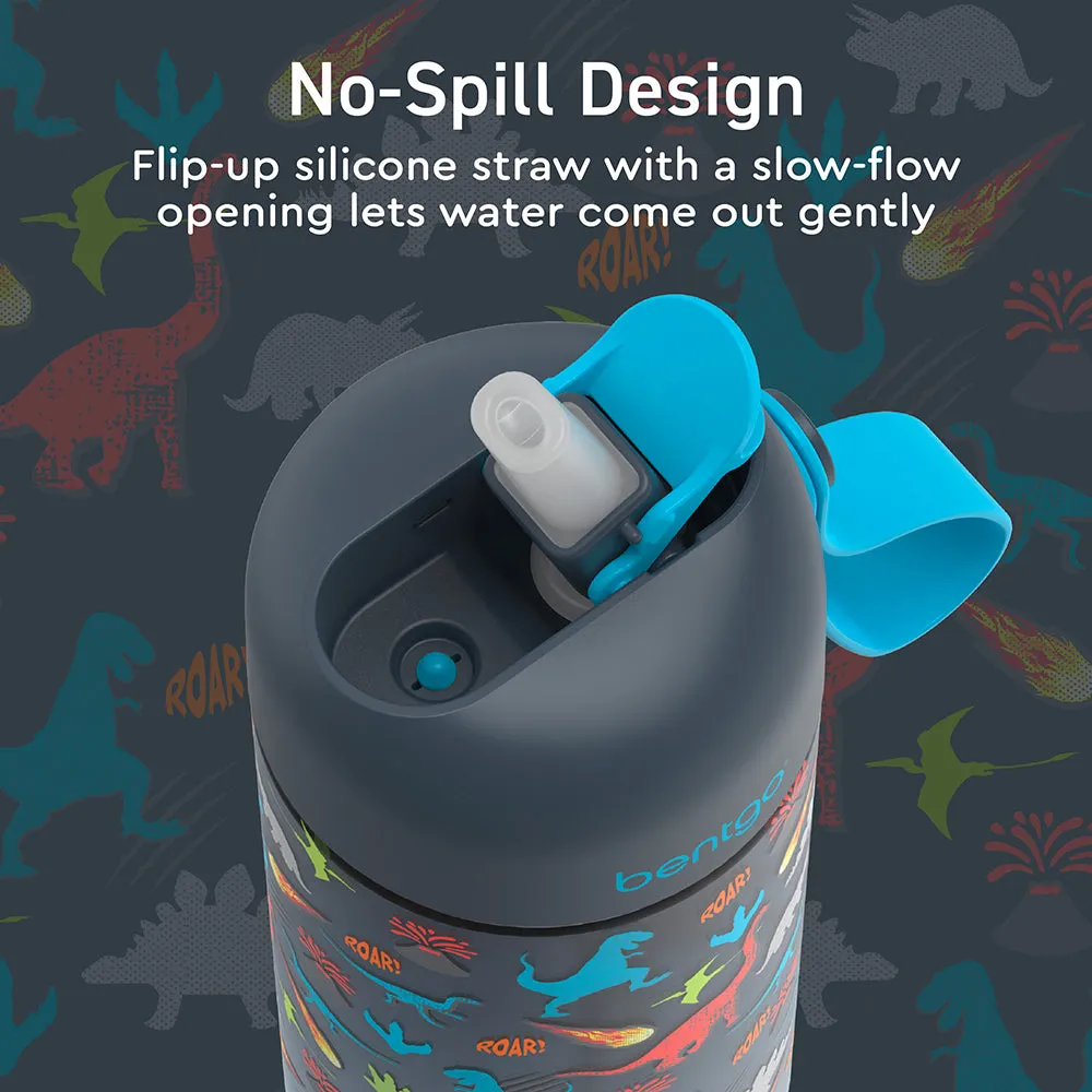 Bentgo Kids Prints Water Bottle (2-Pack)