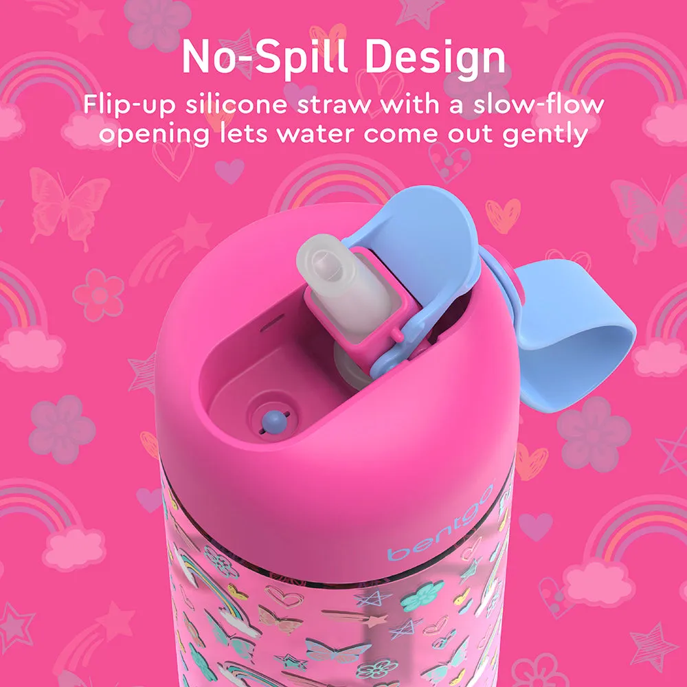 Bentgo Kids Prints Water Bottle (2-Pack)