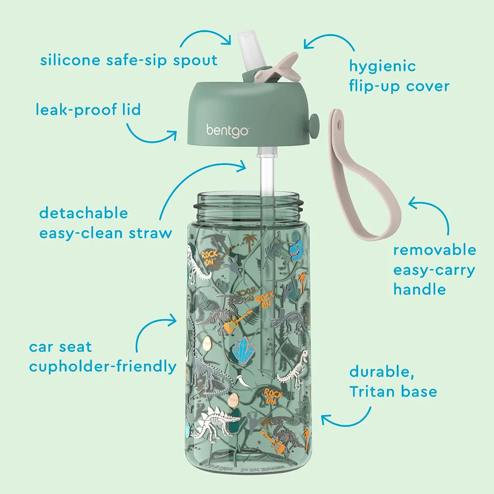 Bentgo Kids Prints Water Bottle (2-Pack)