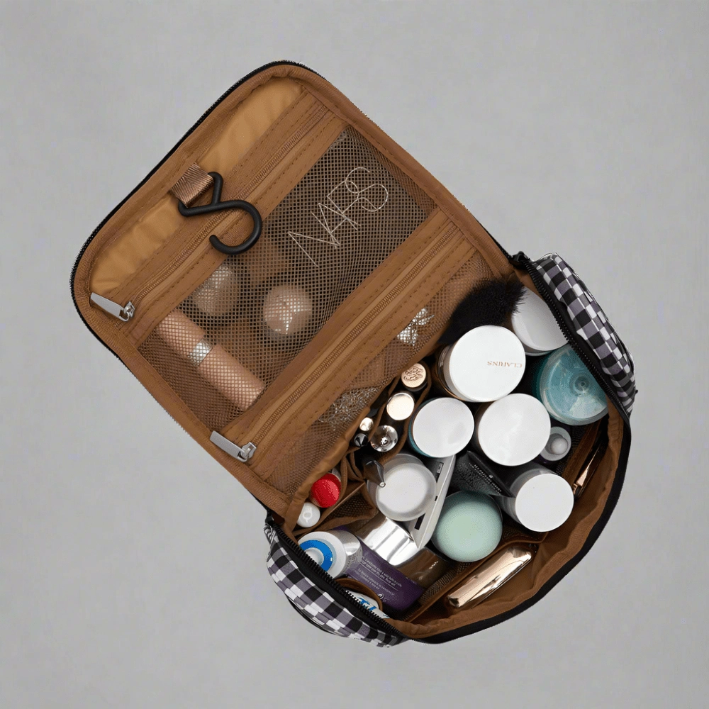 Bon Voyage Travel Toiletry Bag -- Petal
