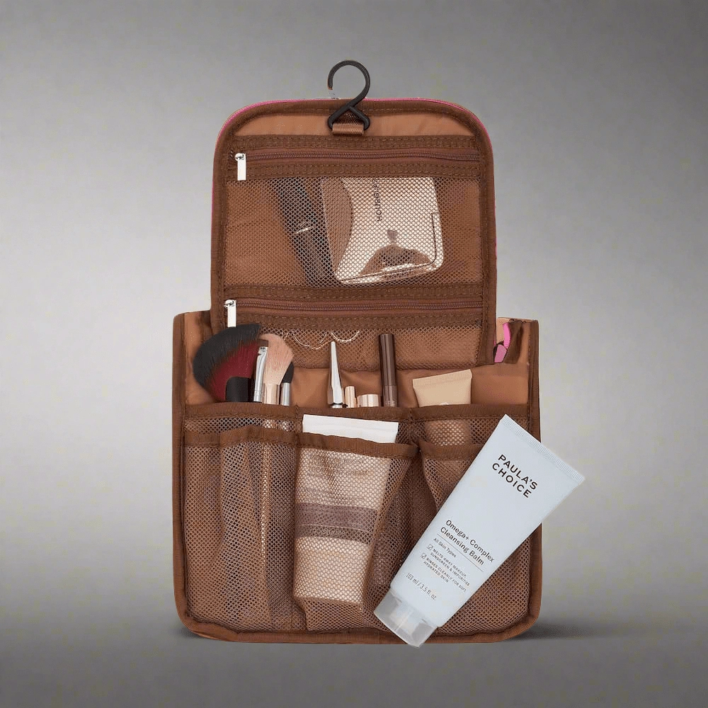 Bon Voyage Travel Toiletry Bag -- Petal