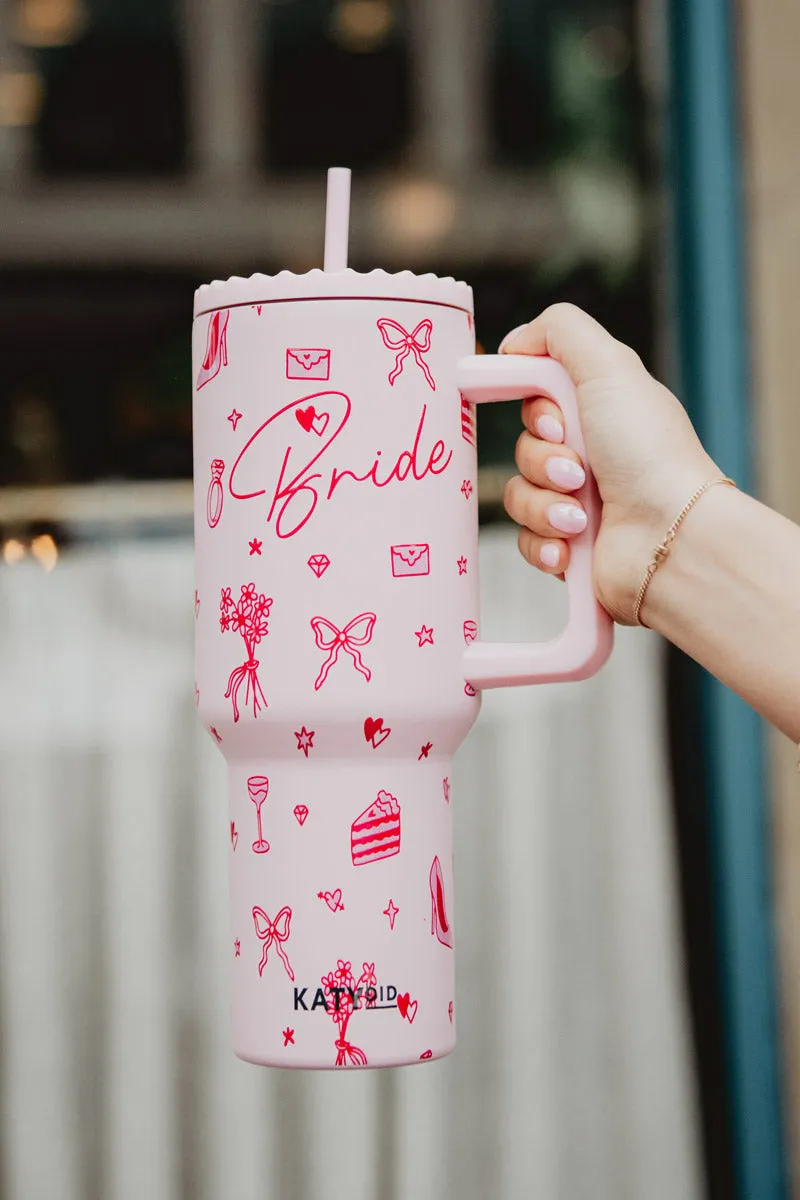 Bride Red Drawings 38 Oz Tumbler