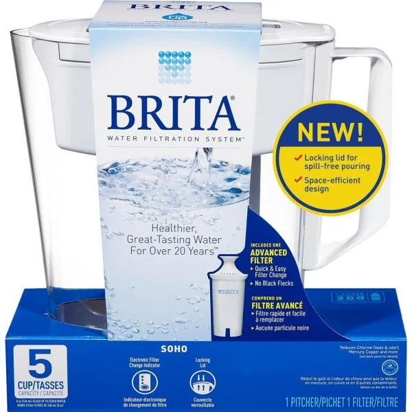 Brita SOHO White 5 cup Water Pitcher