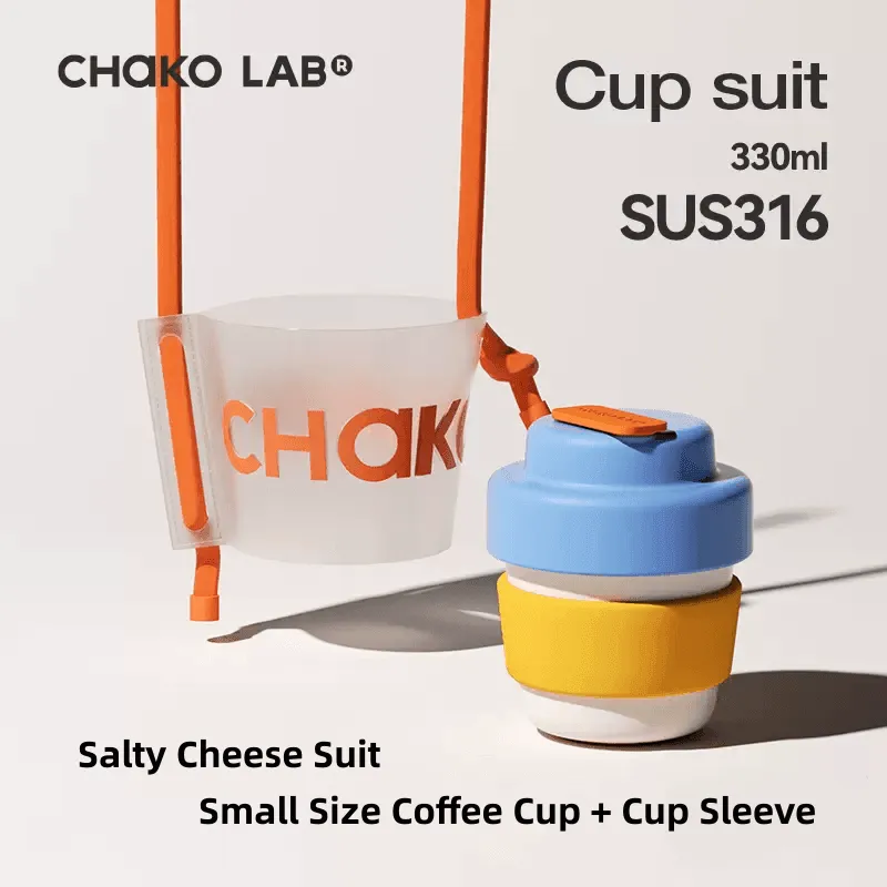 Chako Lab Kettle Ceramic Insulated Caffee Mug Water Bottle