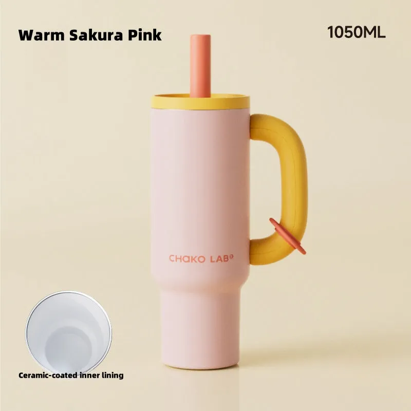 CHOKO LAB 1050mL Insulated Tumbler - Leak-Proof, Lightweight, and Stylish Water Bottle for Every Occasion