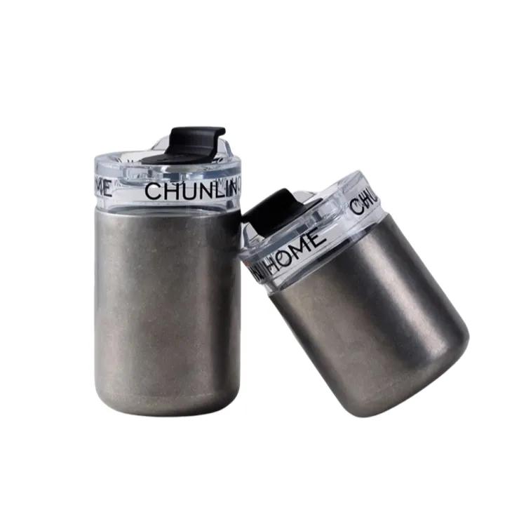 CHUN LIN Premium MENGRUI Insulated Mug – Leak-Proof, BPA-Free Stainless Steel Cup with Silicone Stopper for Hot & Cold Beverages (260/330ml)