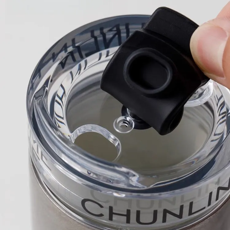 CHUN LIN Premium MENGRUI Insulated Mug – Leak-Proof, BPA-Free Stainless Steel Cup with Silicone Stopper for Hot & Cold Beverages (260/330ml)