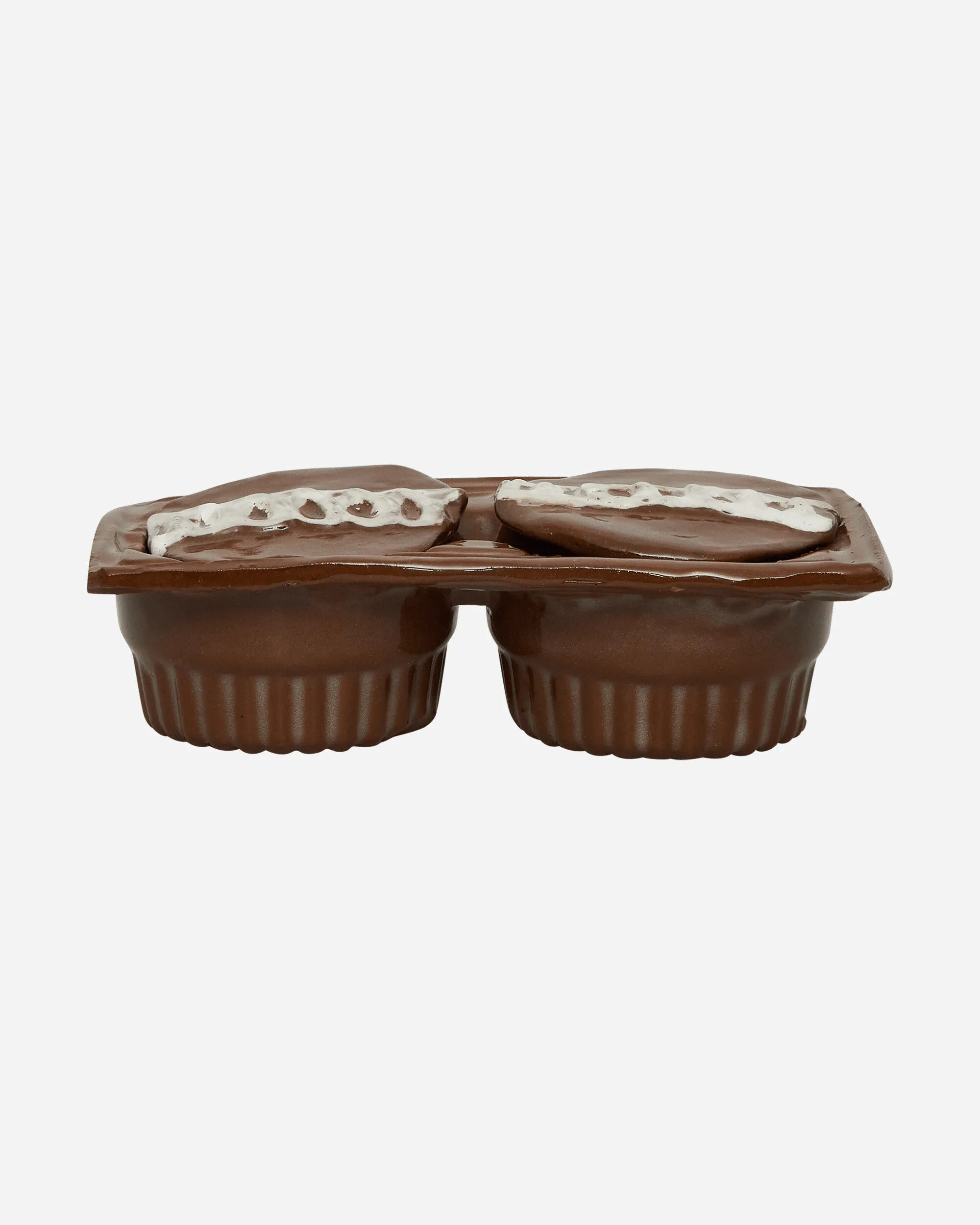 Cup Cake Ashtray Brown