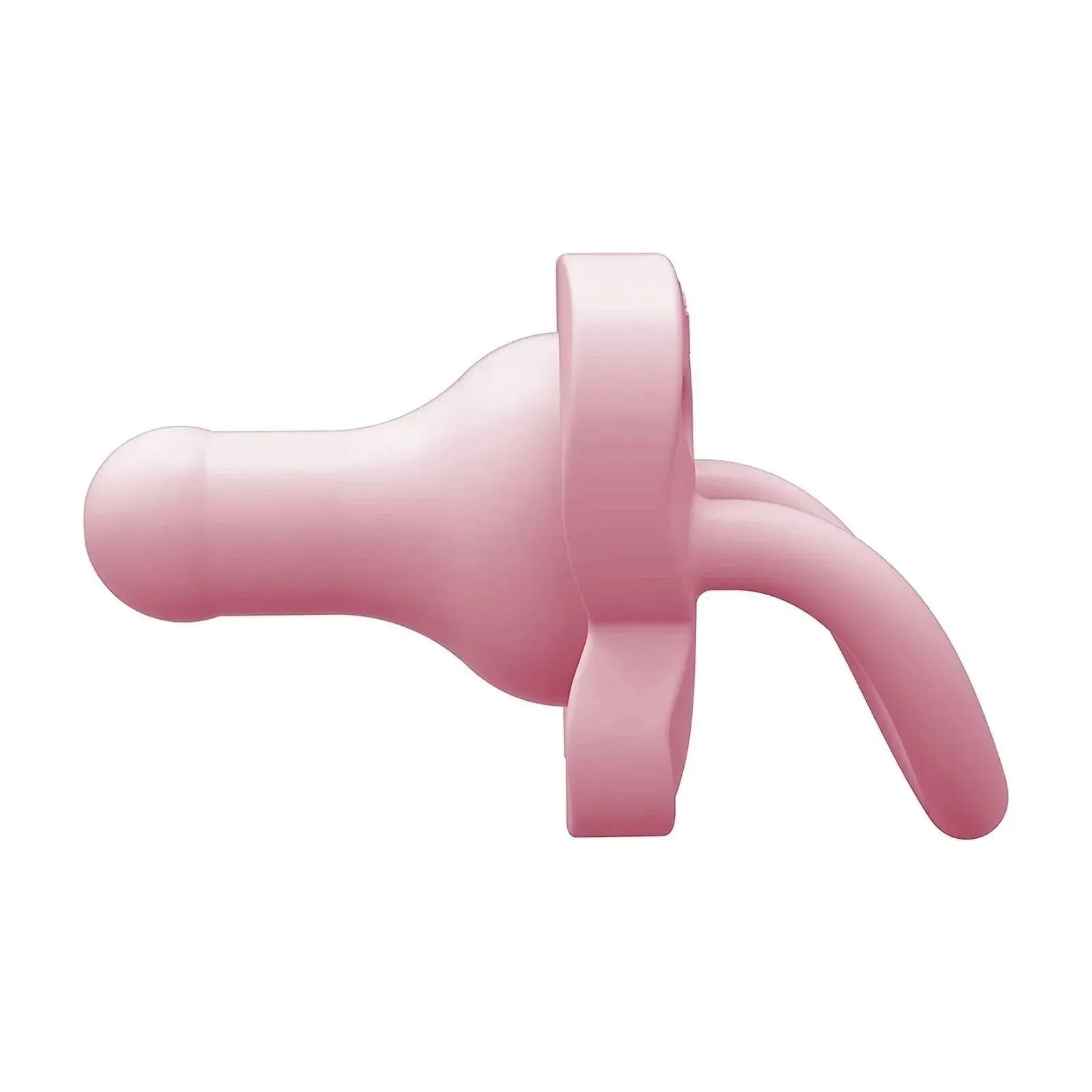 Dr. Brown's One Piece Silicone Soother 0  months Pack of 2 - Pink