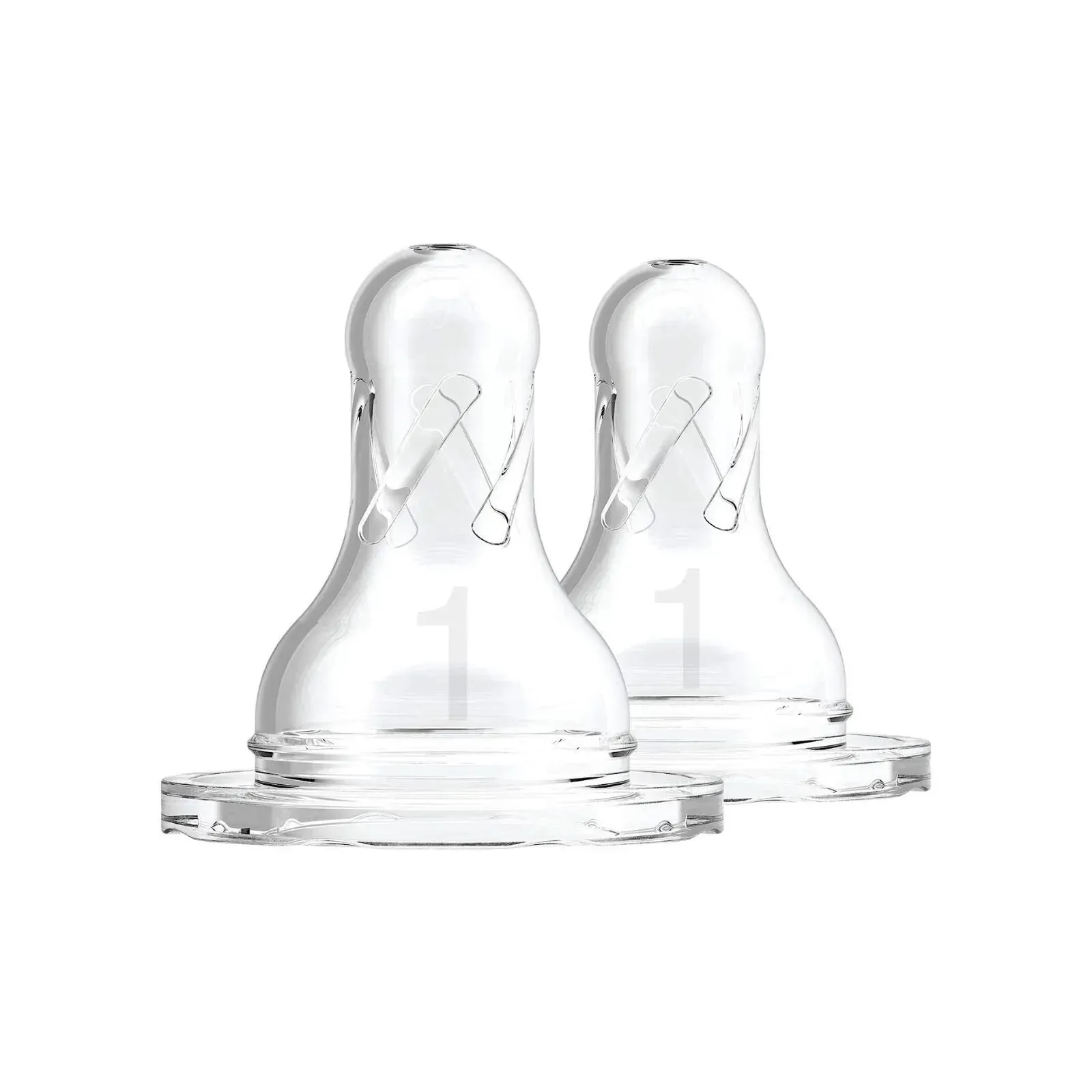 Dr. Brown's Options  Narrow Neck Level 1 Teats 0  months Pack of 2