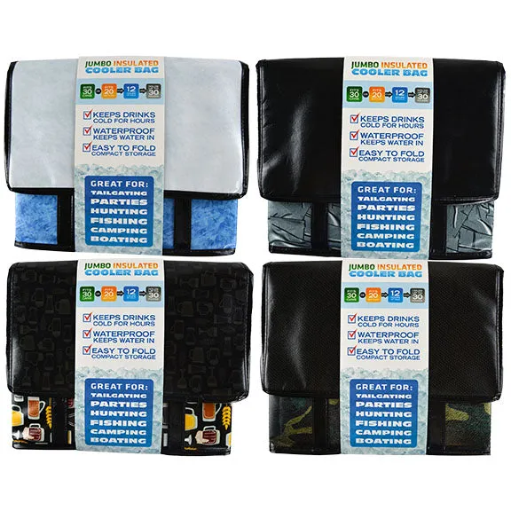Insulated Cooler Bag - 6 Pieces Per Retail Ready Display 21963