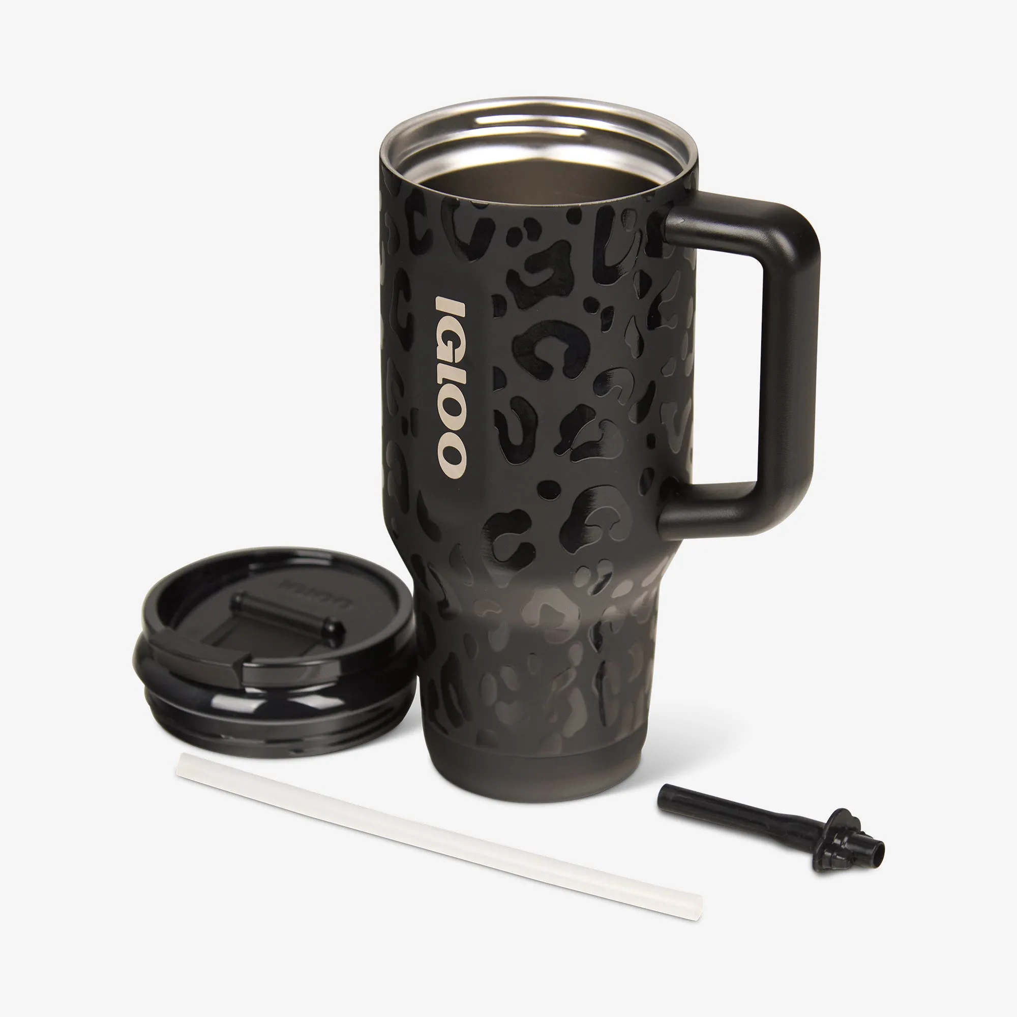 Las Vegas Raiders 32 Oz Leopard Flip ‘n’ Sip Travel Mug