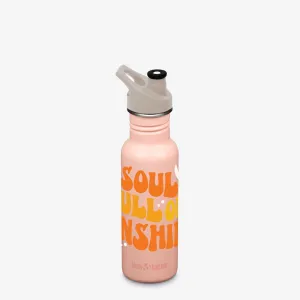 Limited Edition 18oz Classic Water Bottle with Sport Cap - Soul Full of Sunshine