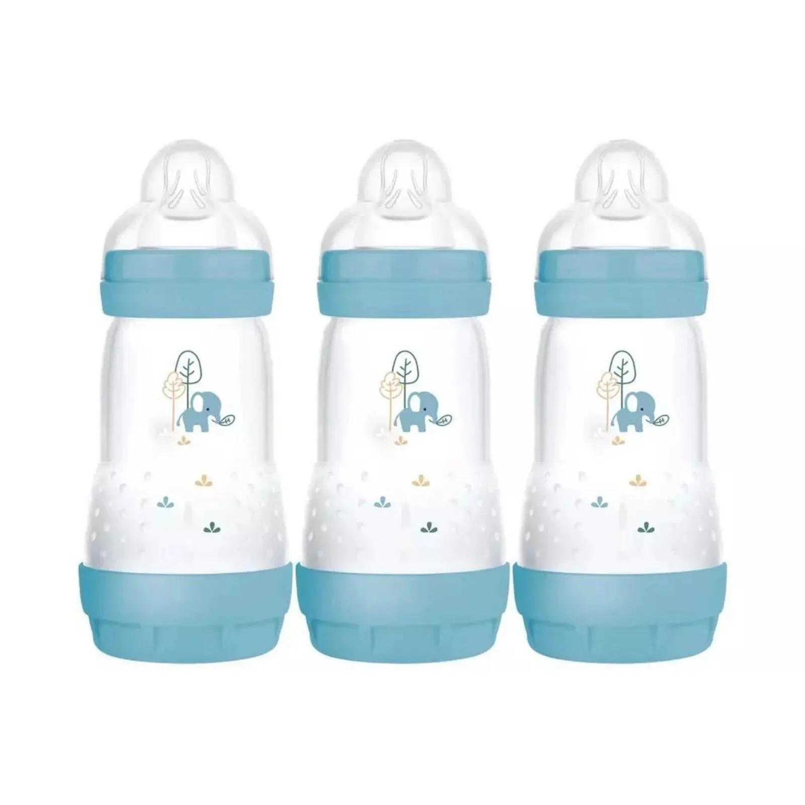 MAM Easy Start Anti-Colic Bottle 260ml Pack of 3 - Blue