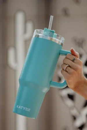 Mint Green Stainless Steel 40 Oz Tumbler