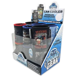 Neoprene Can & Bottle Cooler - 12 Pieces Per Retail Ready Display 23735