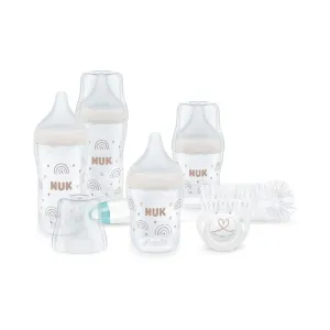 NUK Anti-Colic Perfect Match Starter Set Pack of 7 - Rainbow