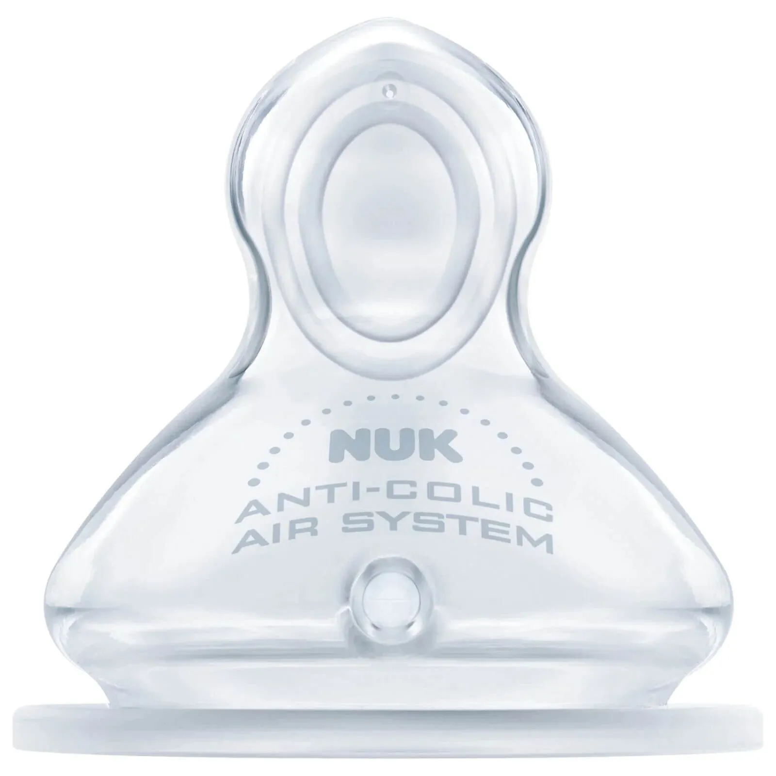 NUK First Choice  Wide Silicone Teats Medium Feed Hole 6-18 months