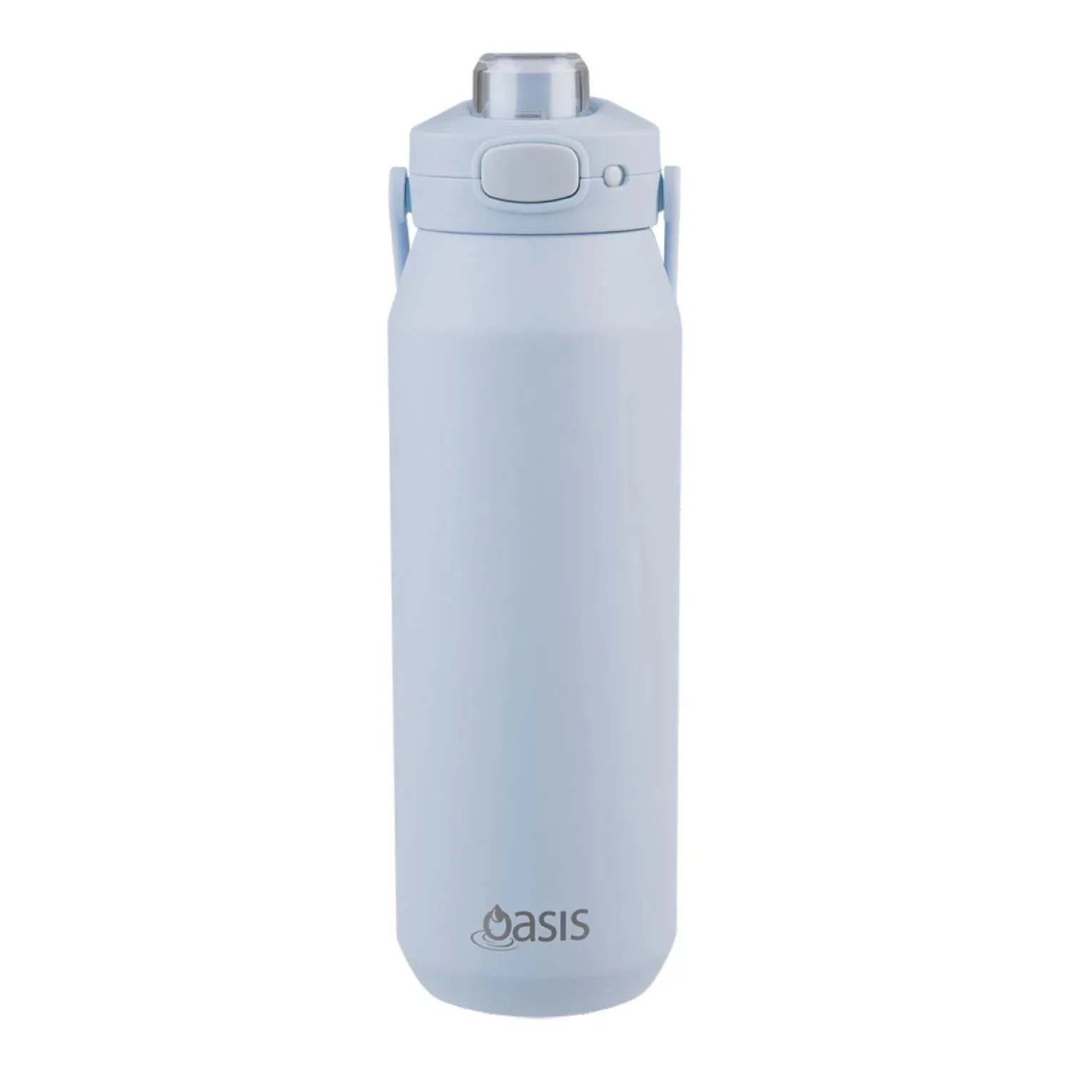 Oasis Ceramic Stainless Steel Triple Wall Capri Quick Release Drink Bottle 1L