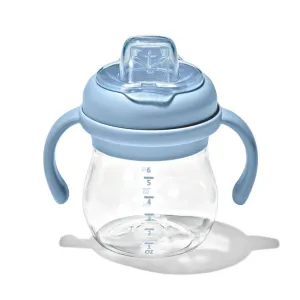 OXO Tot Transitions Soft Spout Sippy Cup With Removable Handles 6oz Dusk