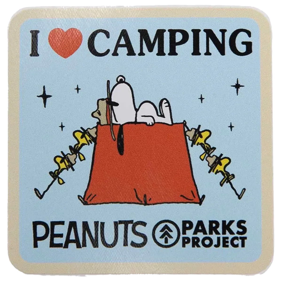 Peanuts x Parks Project Recycled Water Bottle and Sticker Pack