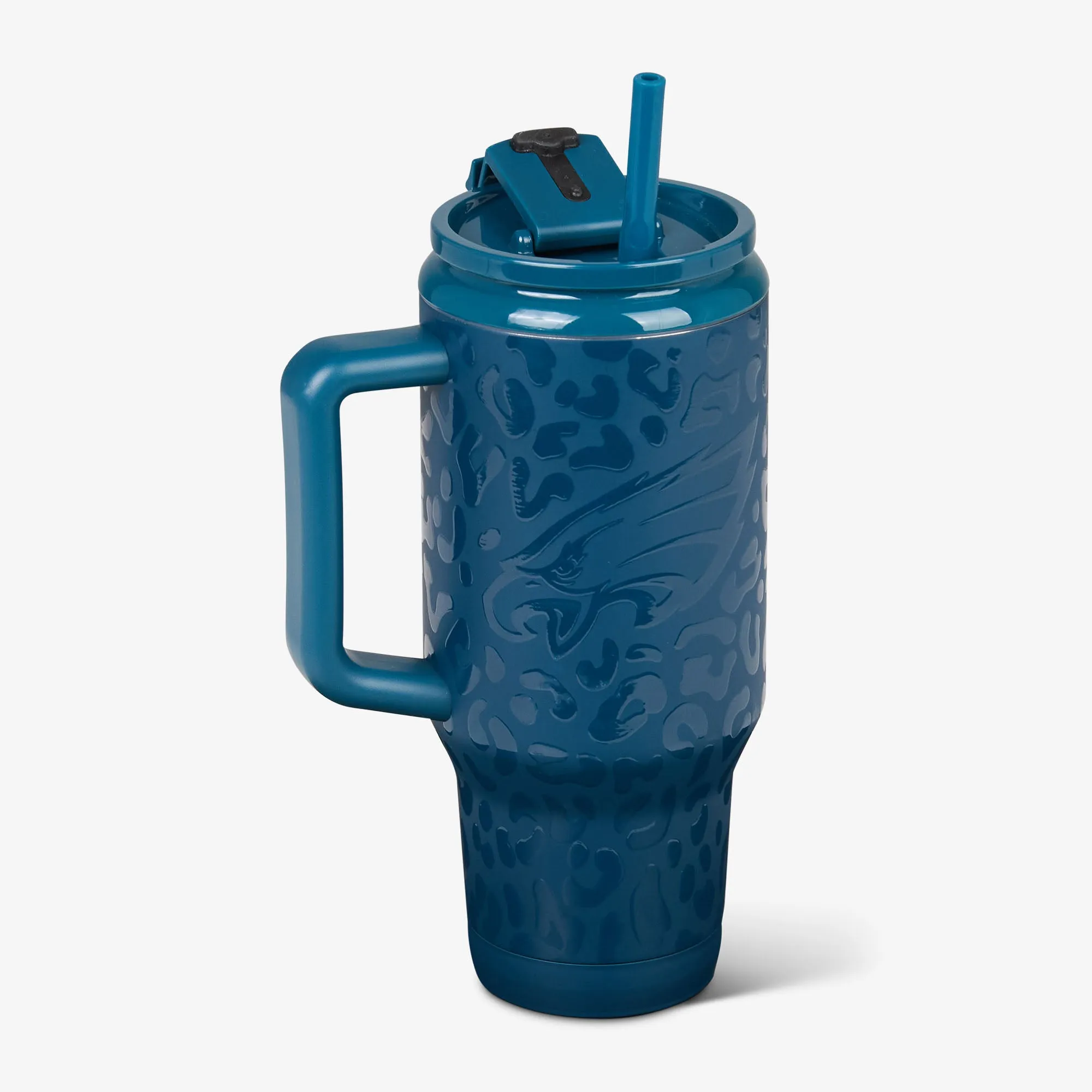 Philadelphia Eagles 32 Oz Leopard Flip 'n' Sip Travel Mug