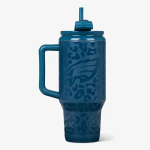 Philadelphia Eagles 32 Oz Leopard Flip 'n' Sip Travel Mug