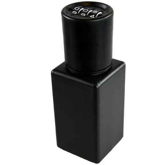 Plastic Locking Bottle Jar - 6 Pieces Per Retail Ready Display 21950