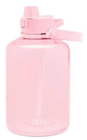 Plastic Summit With Simple Flip Silicone Straw Lid