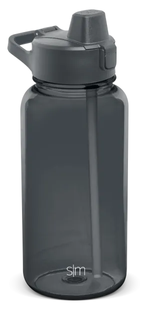 Plastic Summit With Simple Flip Silicone Straw Lid