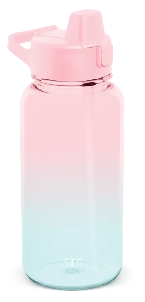 Plastic Summit With Simple Flip Silicone Straw Lid