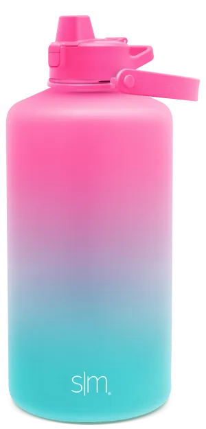 Plastic Summit With Simple Flip Silicone Straw Lid