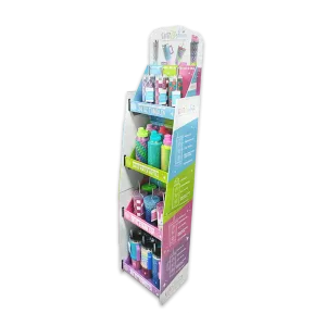 Rhinestone Cup Assortment Floor Display - 24 Pieces Per Retail Ready Display 88544