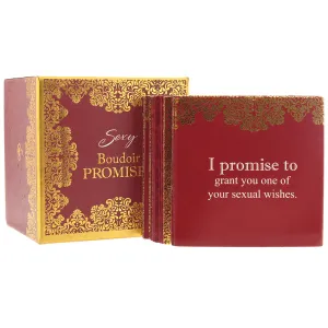 Sexy Boudoir Promises Cards