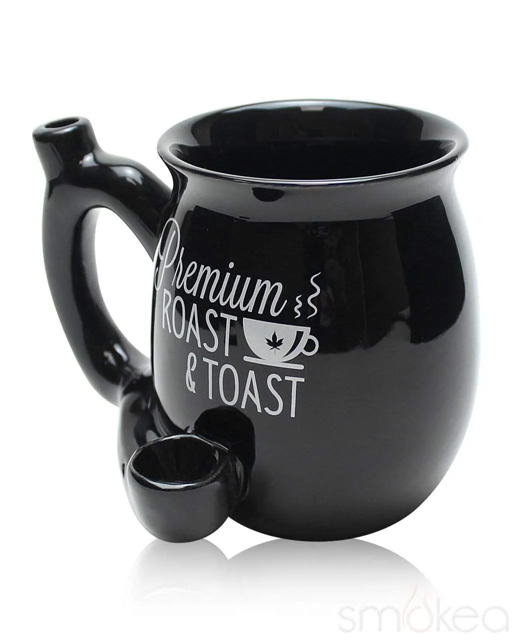 SMOKEA "Roast & Toast" Small Ceramic Coffee Mug Pipe