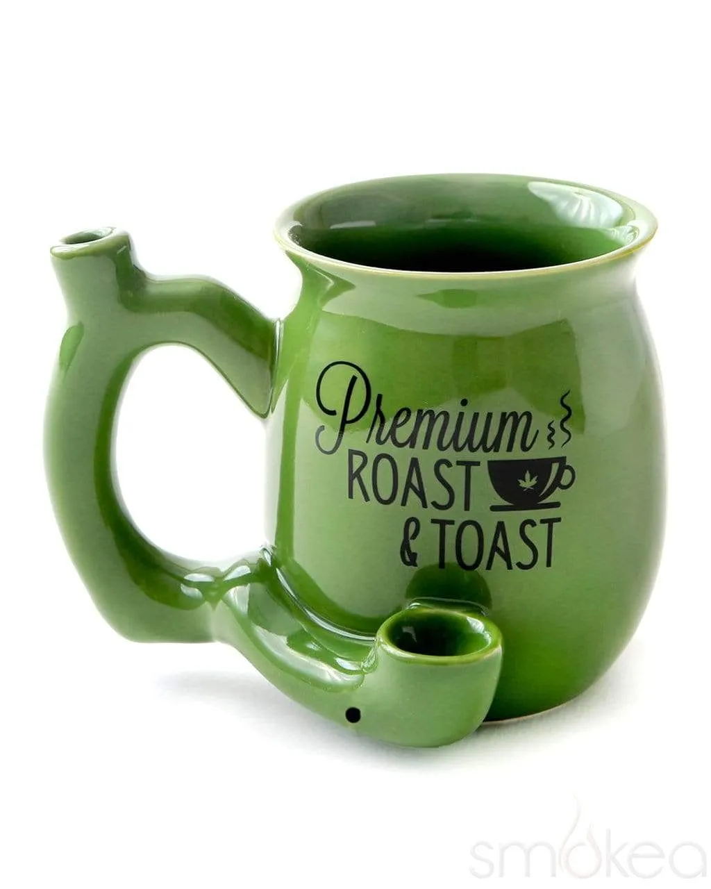 SMOKEA "Roast & Toast" Small Ceramic Coffee Mug Pipe