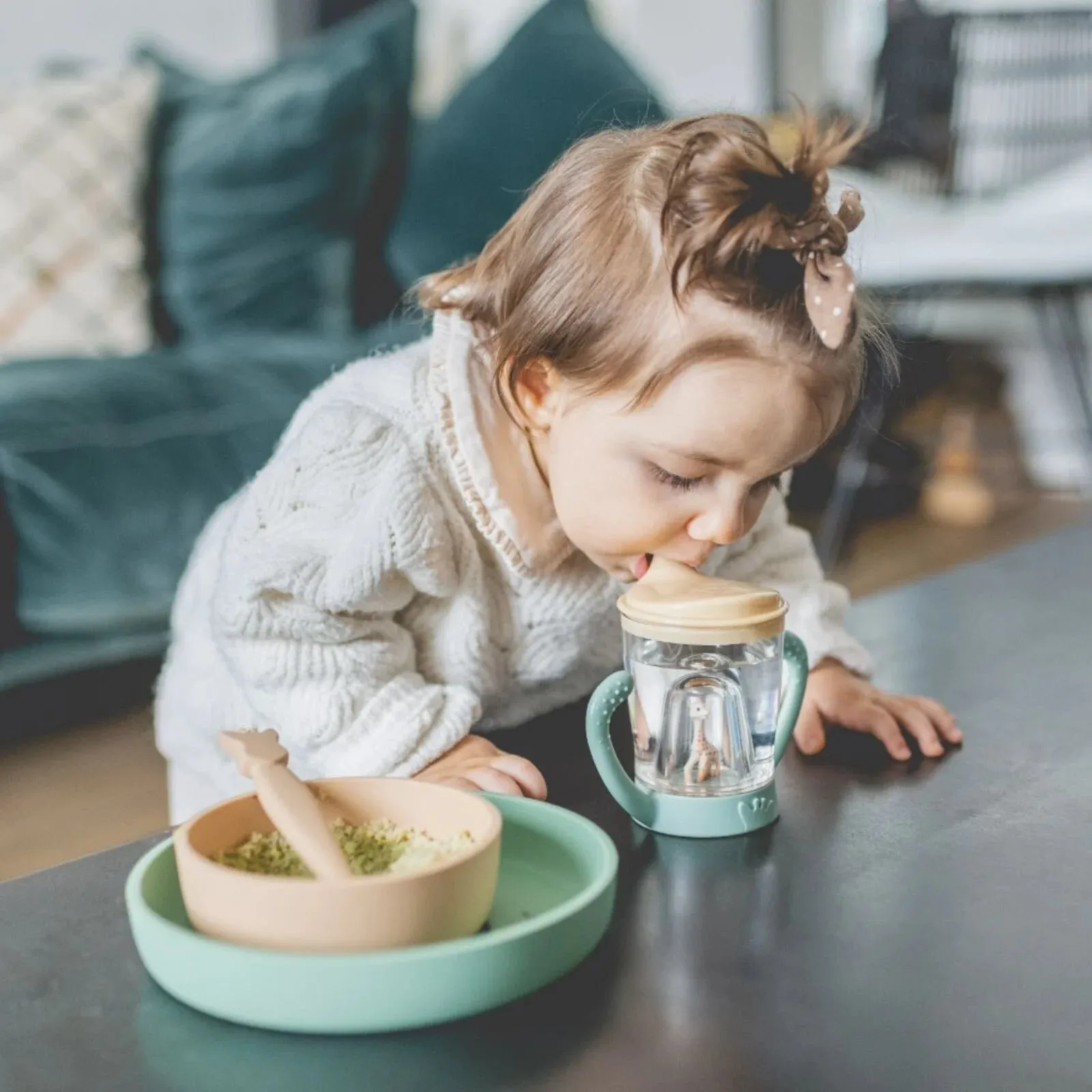 Sophie La Girafe Non-Spill Cup 6  months