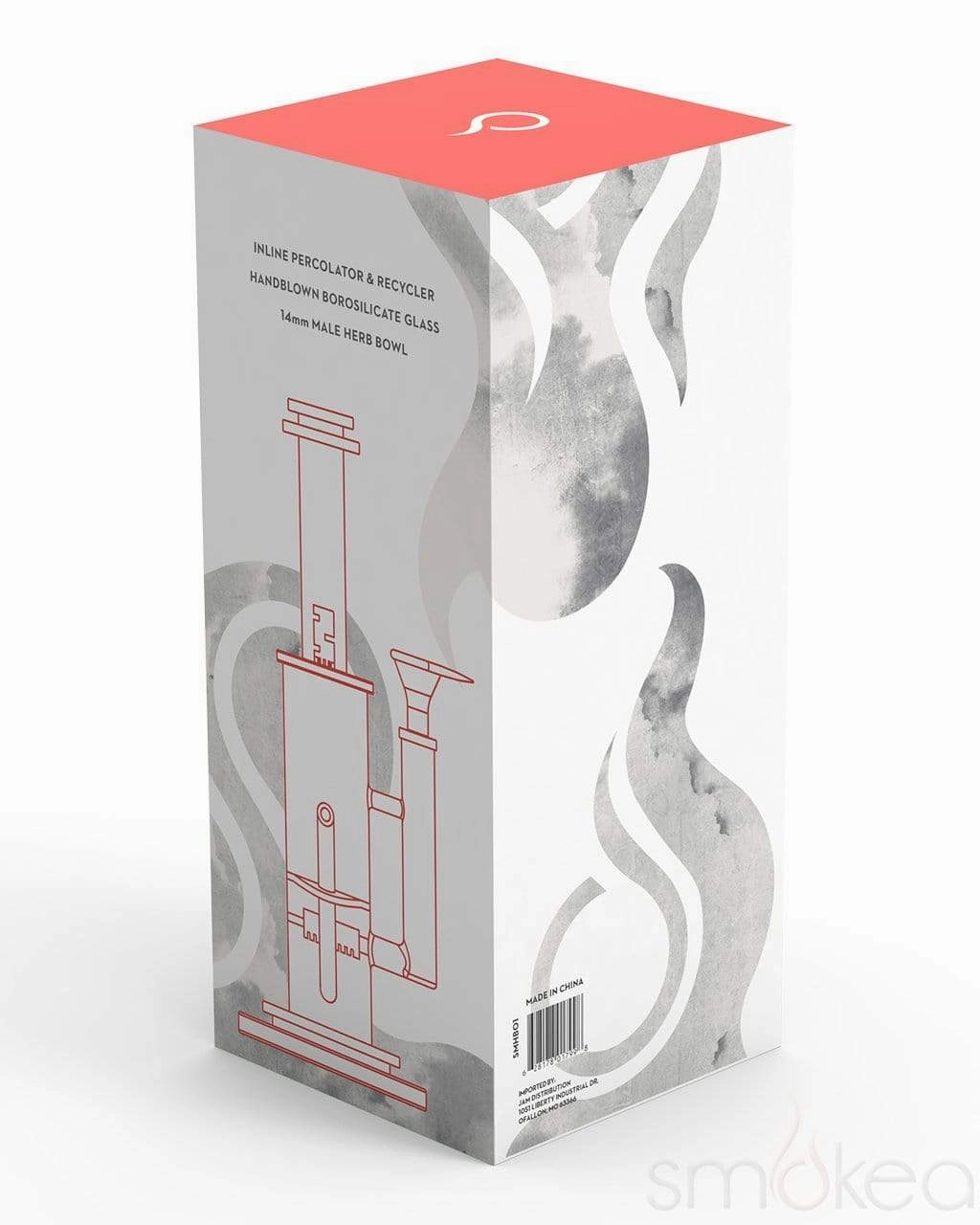 SOUL 12" Inline Recycler Bong